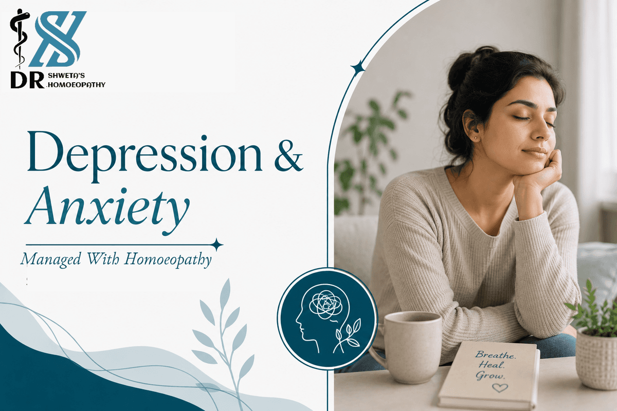 Depression & Anxiety — Managed With Homoeopathy